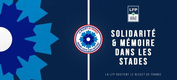 Partenariat entre la Ligue de football professionnel et le Bleuet de France
