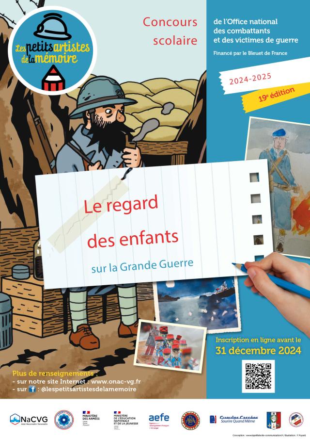 affiche des petits artistes de la mémoire