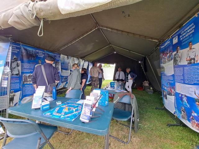 les stands