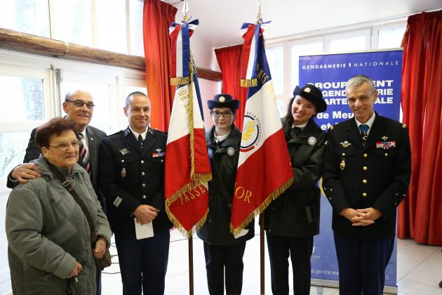 Avec les officiels