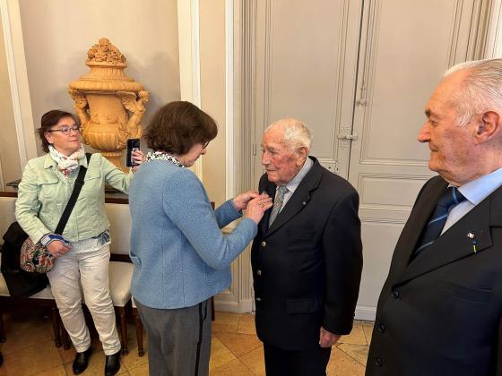 Remise des insignes